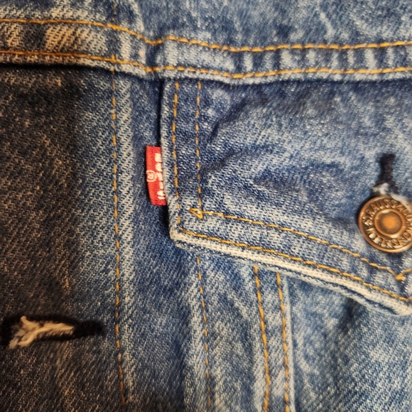 Vintage Levis 80s Trucker Jacket 40R - Picture 3 of 6